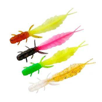 SL098 Factory Wholesale Soft Lure 5cm 7.5cm Swim Bait Fishing Lures Durable PVC Bass Sea Bass Salmon Lake Needle Tail Design – Soft Lure – view 3