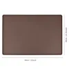 Brown coffee machine mat
