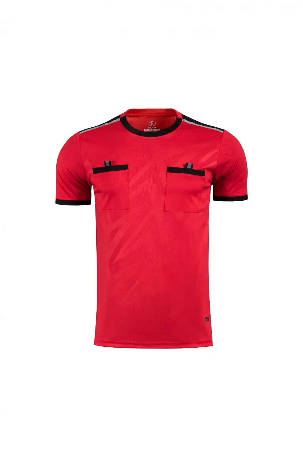 Customized Referee Clothing Free Design Printing Soccer T-shirt Breathable Men's Judgement Soccer Jersey Umpire Soccer Uniform