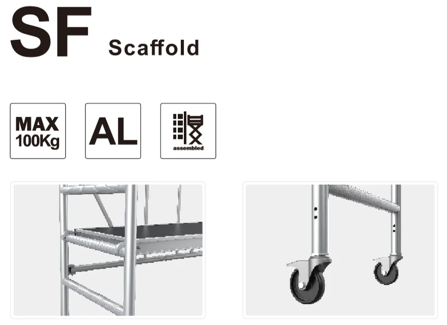 Aluminum Scaffold Ladder Scaffolding Vertical Ladders Buy Scaffold