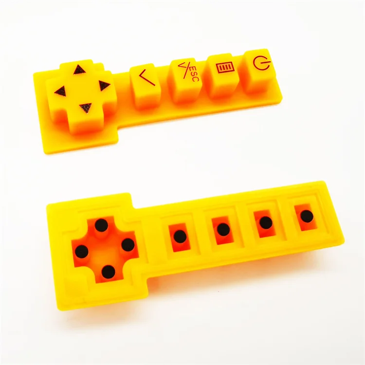 Silicone Rubber Push Button Remote Controller Conductive Silicone Button with Custom Cutting Processing Service