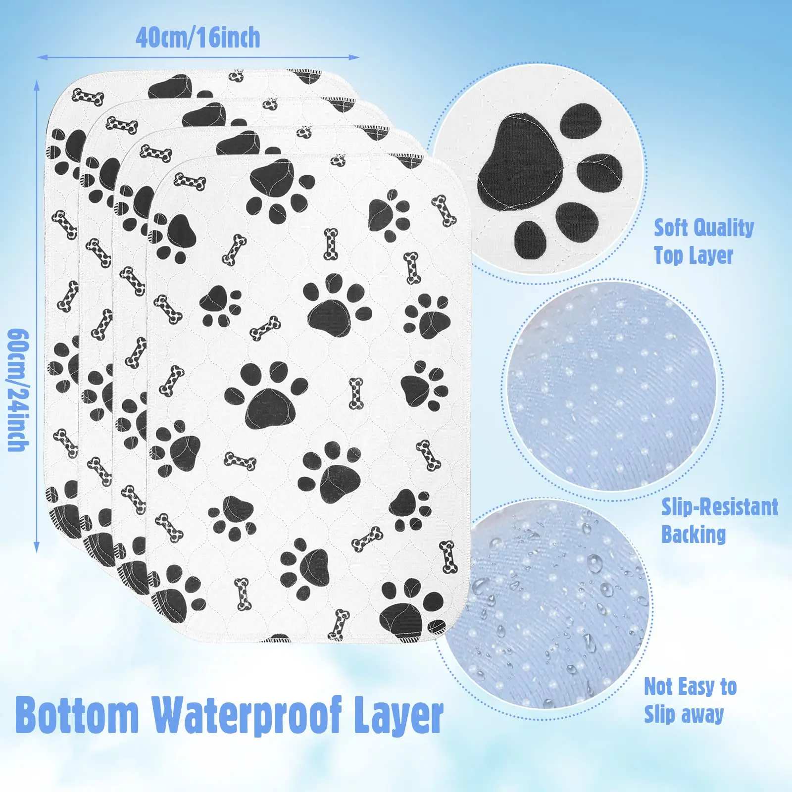 Reusable Bed Cover Mat