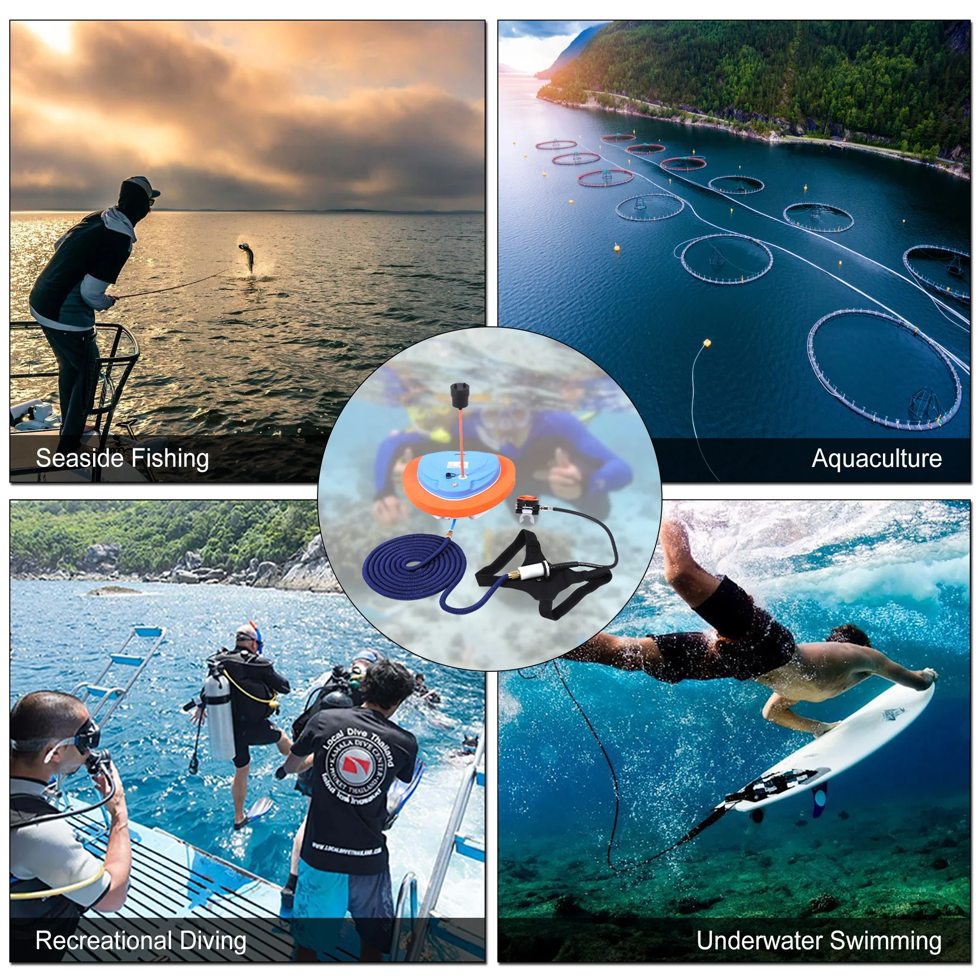 TUXING Z270 Tankless Breather - 3.5hours Underwater Diving