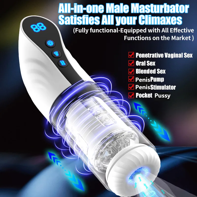 amazon male masturbator EINSEO Automatic Sucking Male Masturbators