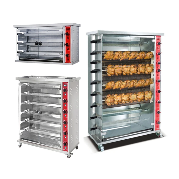 Commercial Charcoal Rotisserie Low Price Rotisserie Chicken Gas Rotisserie Oven