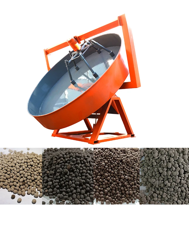 
 Низкая стоимость Пан диск NPK удобрение гранулятор ротационный  