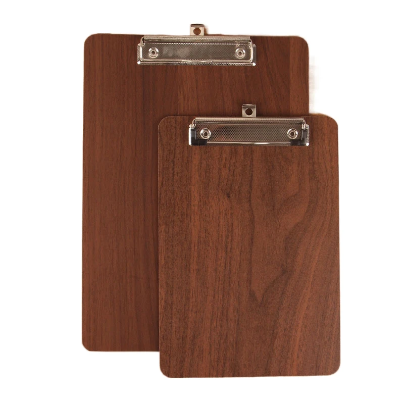 Пользовательский Логотип A4 A5 художественная живопись Эскиз меню доска для письма скрепка бумаги обмена по дереву