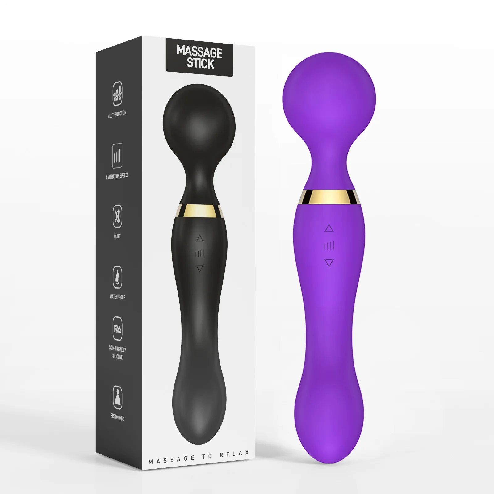 BYOOO Double Vibrator - Ultimate Masturbation Experience