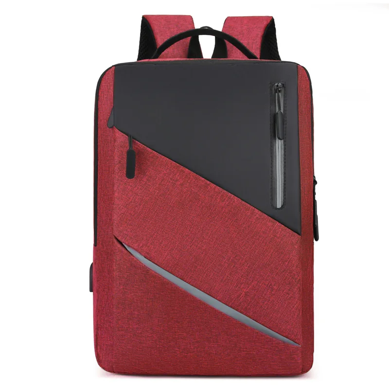 Factory Custom Logo Durable Cheap Mens Fashion Young Teens Travel USB Port Business Bag Casual Laptop Backpack for Boys Backpack