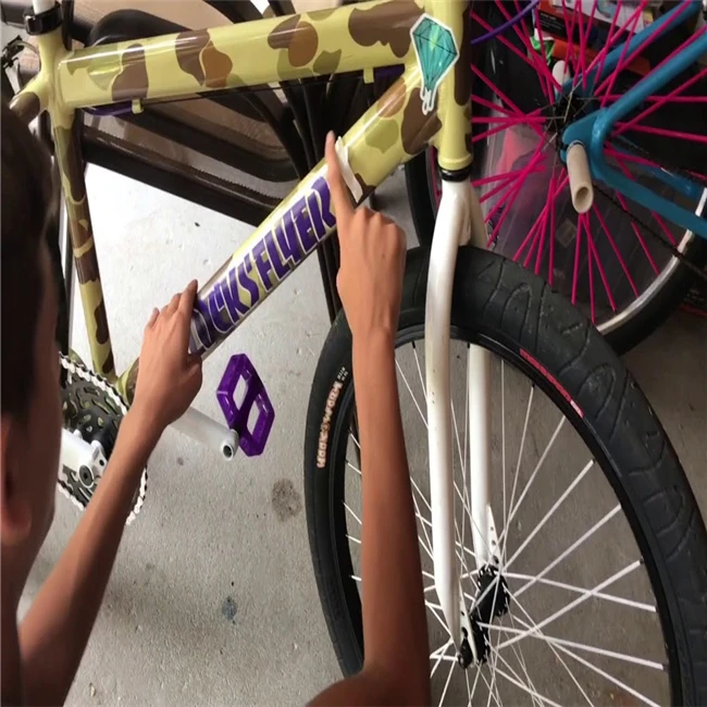 Pegatinas para Bici Juego de Adhesivos en Vinilo para Bici Mavic SLR Pegatinas BUJE Bici Sticker Decorativo Bicicleta