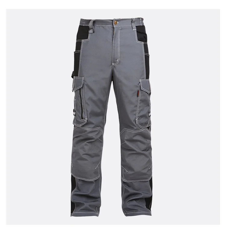 Wholesale Cheap Construction Work Trousers Wholesale Cotton Mens Multi  Pockets Cargo Pants With Knee Pads From malibabacom