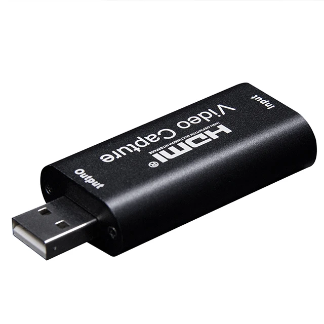 HDMI Video Capture Card to USB 2.0 Video Capture Record Box for PS4 Game DVD Camcorder HD Camera Recording Live Streaming