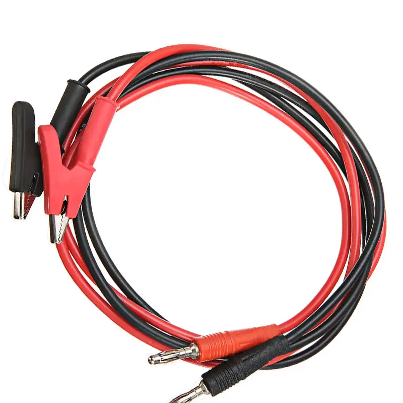 Лидер продаж медный зажим типа «крокодил» 4 мм 15 А Электрический «банан» шнур для тестирования аккумулятора обеспечивает DDP