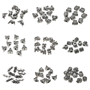 wholesale stainless steel spacer pendant charm diy bracelet bead for jewelry making