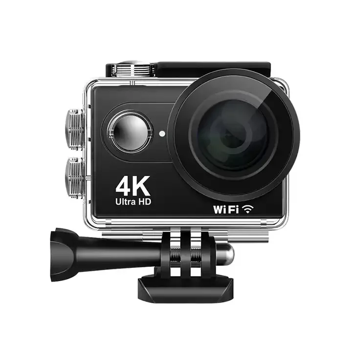 4K 60FPS 170 Degree Waterproof Go Pro Style Sports Action Camera Anti Shake WiFi 30m Underwater Action Cam With EIS