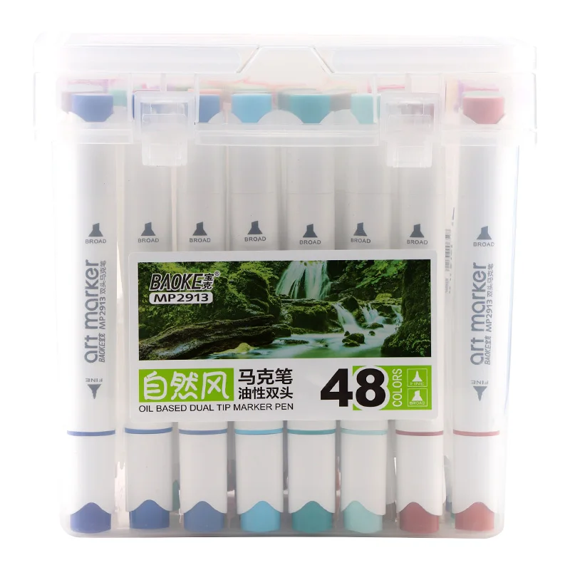 48 Color Dual Tip Permanent Markers by Artist's Loft™