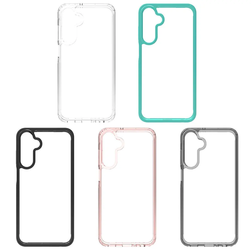 2 In 1 Blank Phone Case For Samsung Galaxy A25 Cases Luxury Design Anti Scratch Drop Proof Transparent Clear Tpu Pc Sjk316