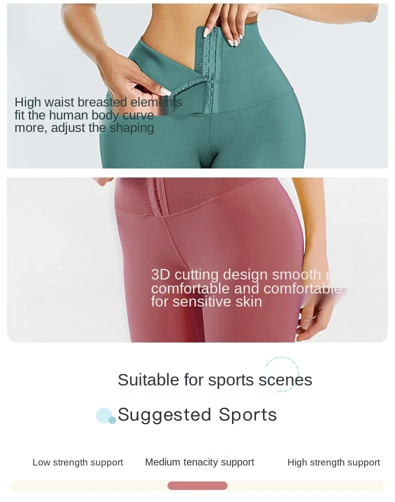 Custom Plus Size Waist Trainer Leggings Women Workout Gym Corset Yoga