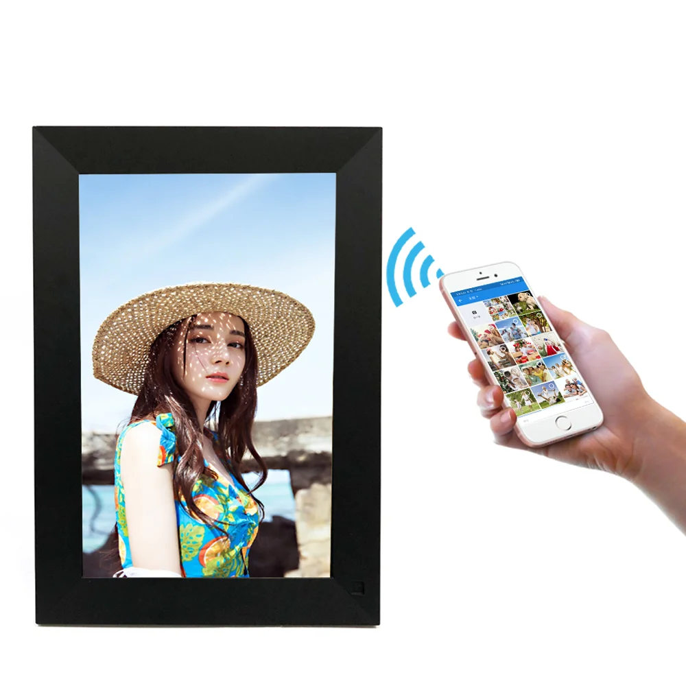 2021 IPS Touch Screen Android Wifi Digital Picture Frame 10 Inch Digit Cloud Photo Frame Review