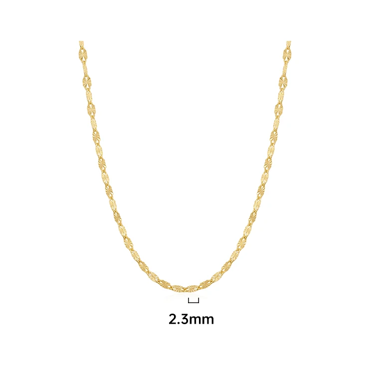 Mercery Minimalist Jewelry Latest Model Fashion Necklace 14k Gold