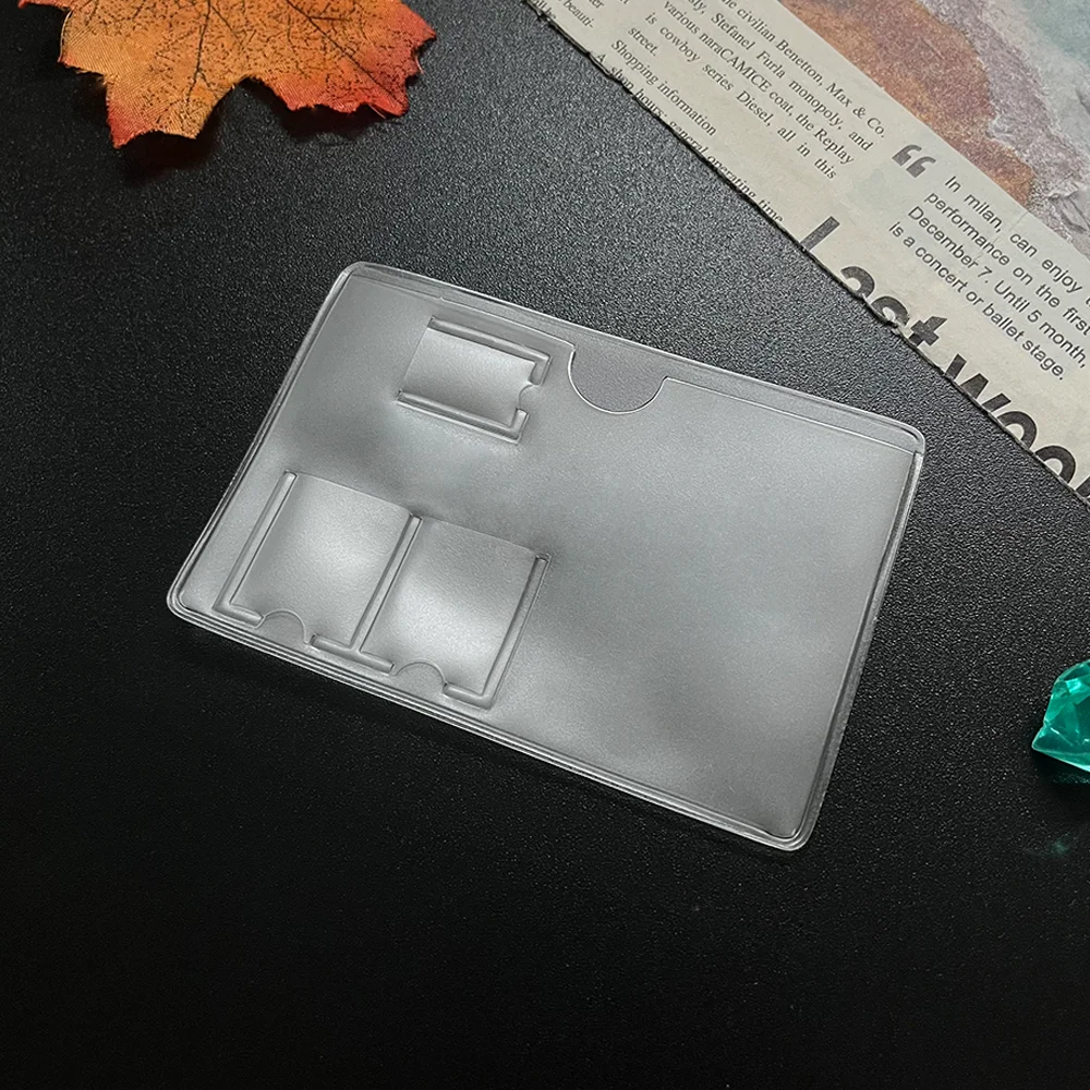 Custom PVC Plastic Sim Card Holder Plastic Business Card Holder