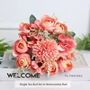 Watermelon Red Camellia Bud Combination