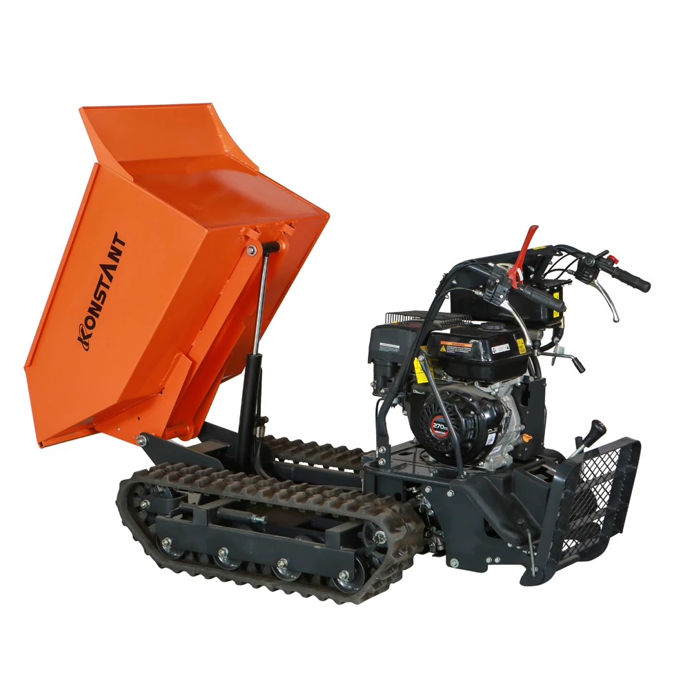 Mini Raupen Dumper CE Approved  Dumpy  Mini Track Crawler Dumper  Mini Tractors  Hydraulic Tipping  Parkside Dumper Buggy