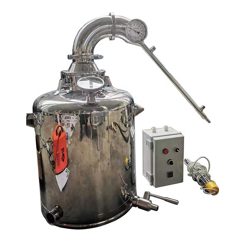 100L дистиллированный, Самогонный аппарат дома дистилляции SS304 виски дистиллятор алкоголя оборудование для дистилляции
