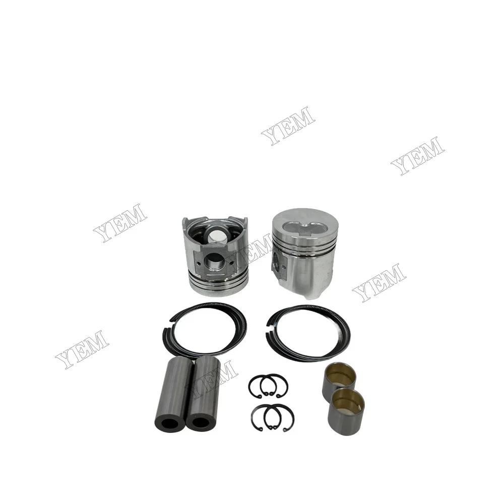 2D94 Piston Kit With Cylinder Piston Rings Engine Parts Fits for Komatsu High Quality 3