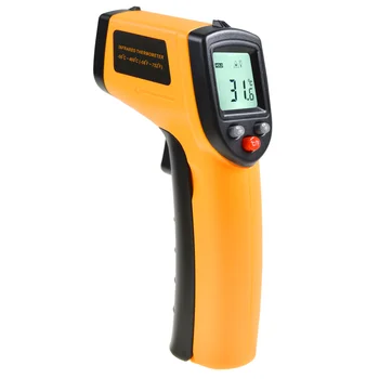 laser positioning industrial digital non contact  IR infrared thermometer