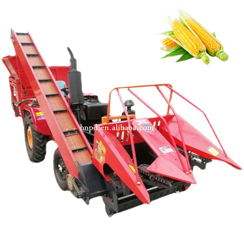 Factory Hot Sales Corn Combine Harvester Price Tractor Mounted Corn