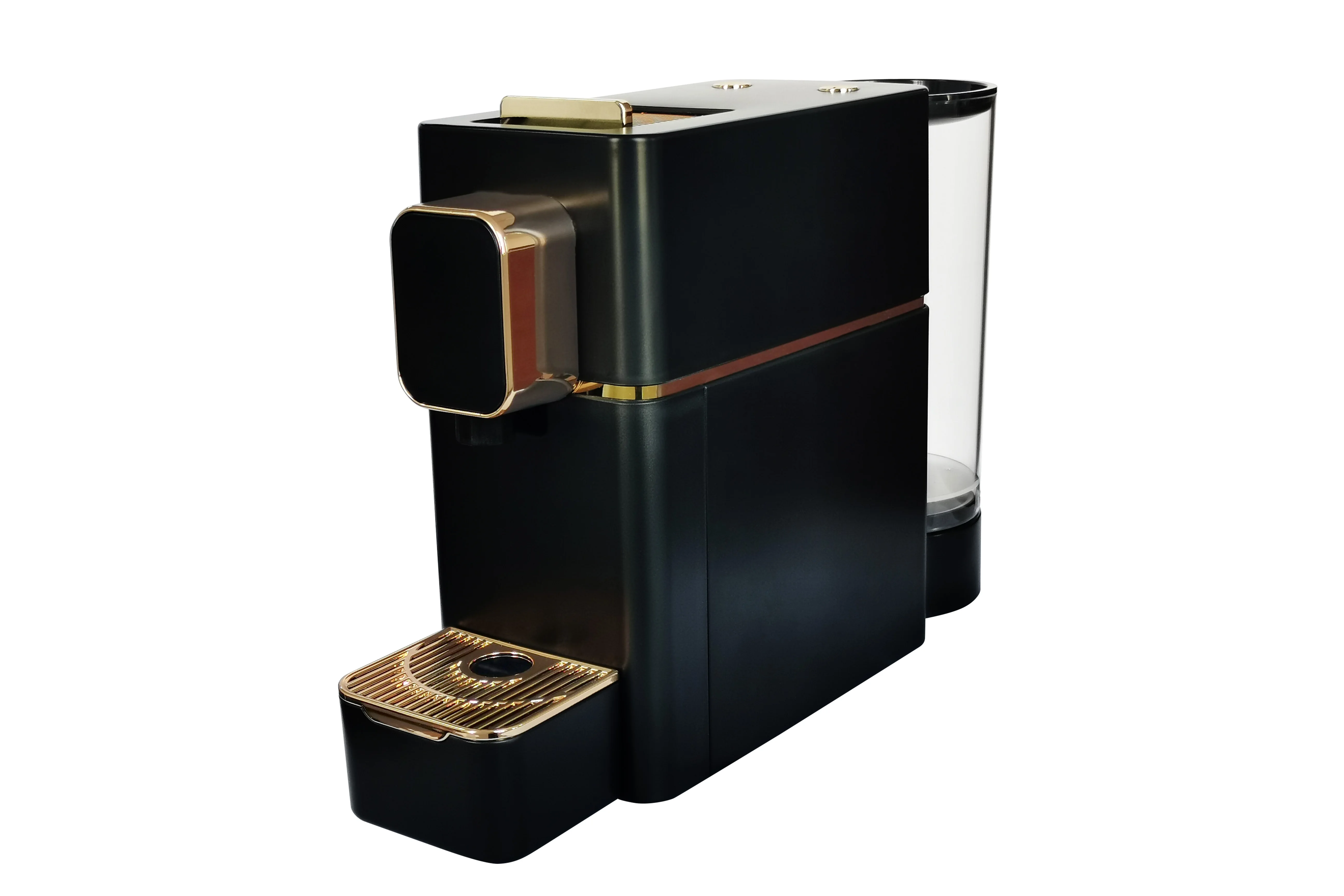 NC Compatible Automatic Espresso Coffee Machine Coffee Capsule Machine Electric Milk Frother Home Kitchen