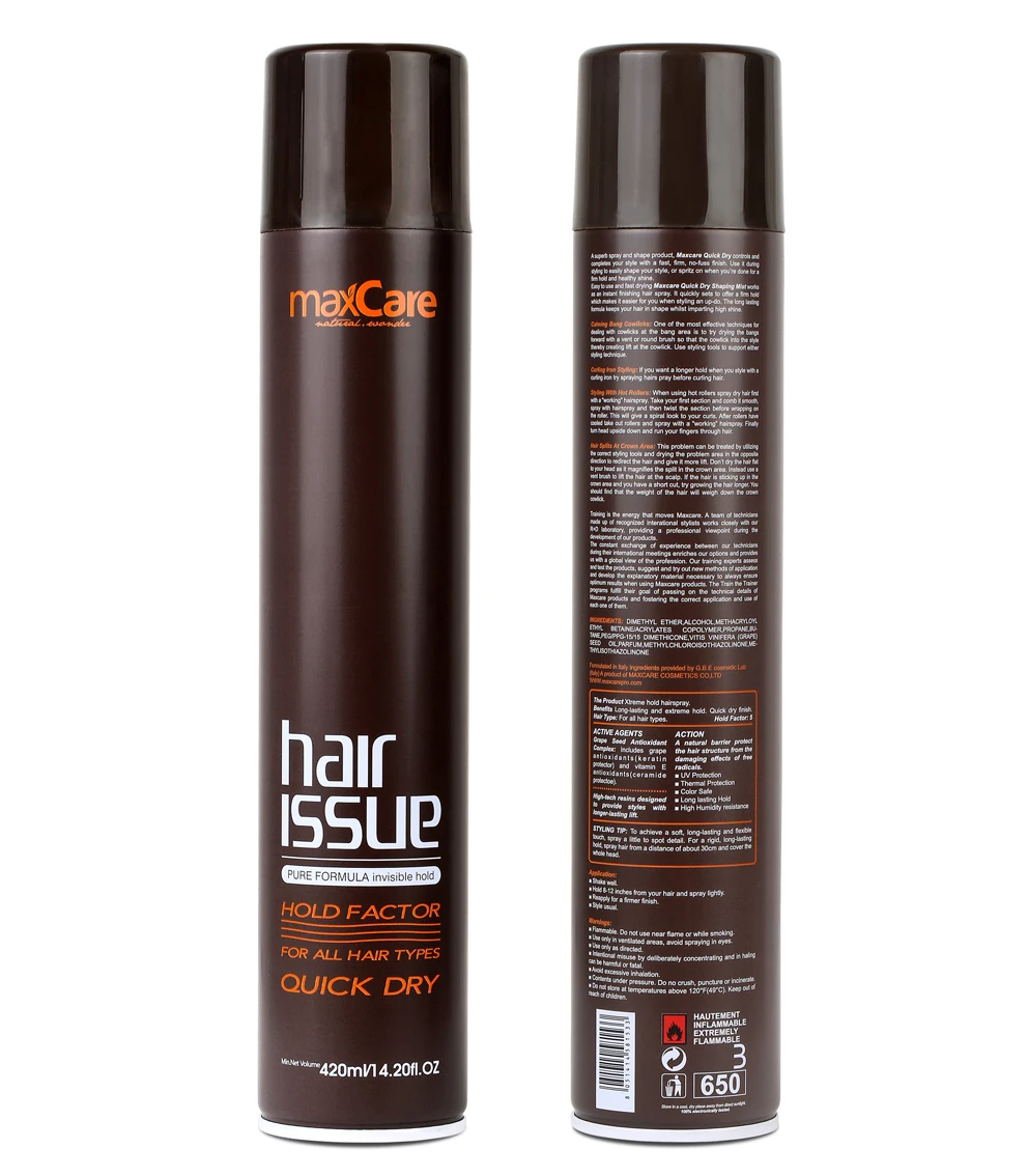 Natural Strong Edge Control Daily Use Hair Spray For Styling - Buy Hair  Spray,Magic Hair Spray,Hair Styling Products Product on 