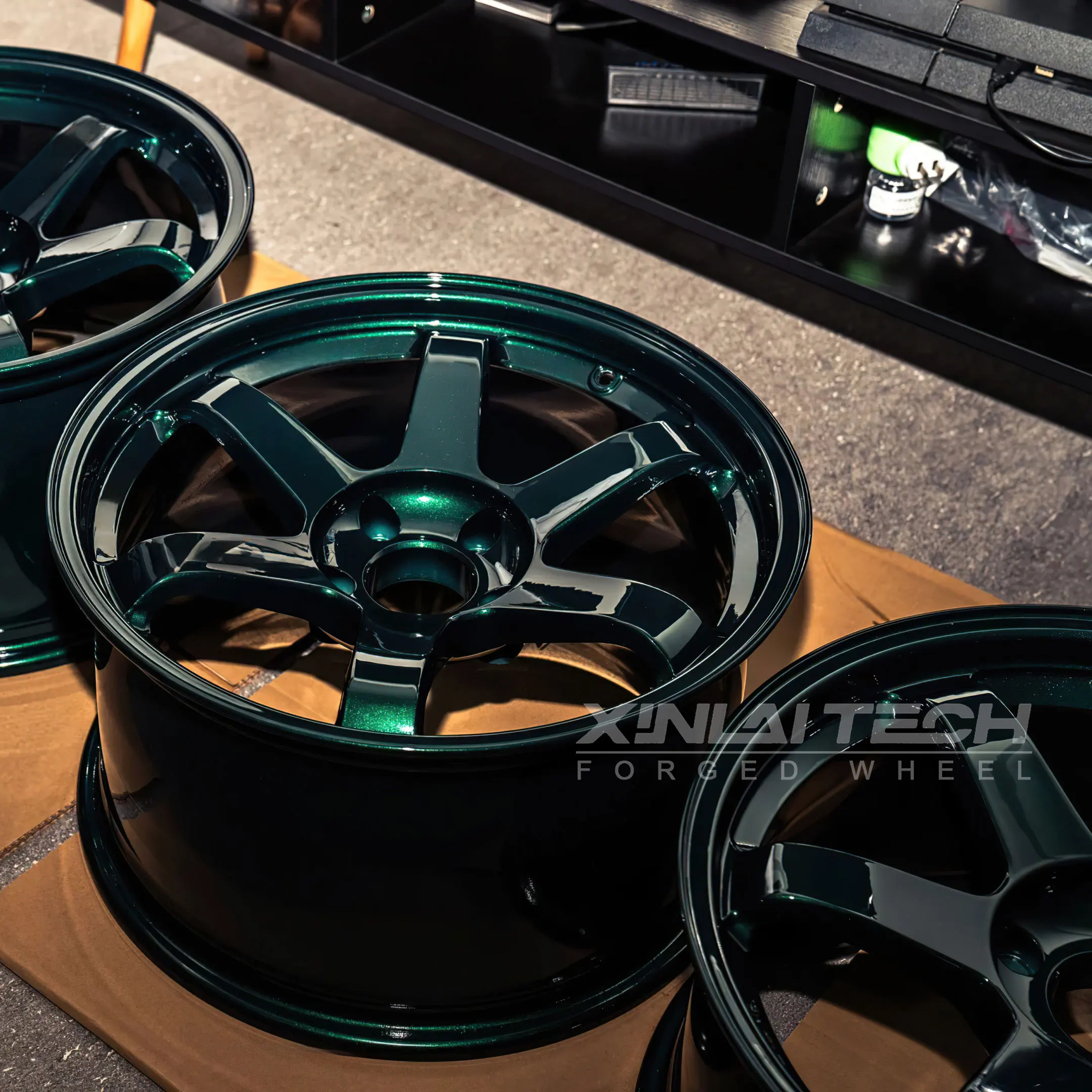 XINLAI 1-Piece Super Deep Concave Custom Forged Wheels 17 -23 Inch 5x120 5x114.3 5x112 JDM Car Alloy Wheels Rims - Image 6