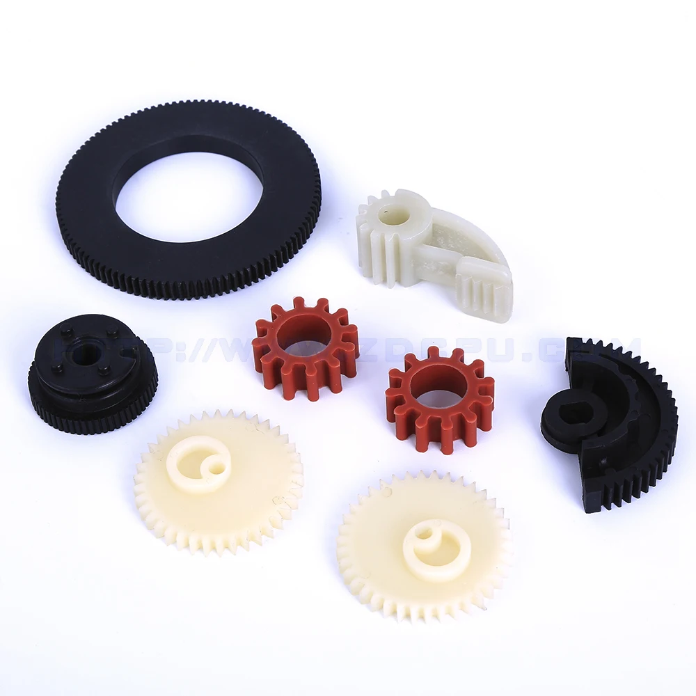 Factory High Precise Custom Making Molded Small Pa66 30Gf Nylon Plastic Toys Gear Parts