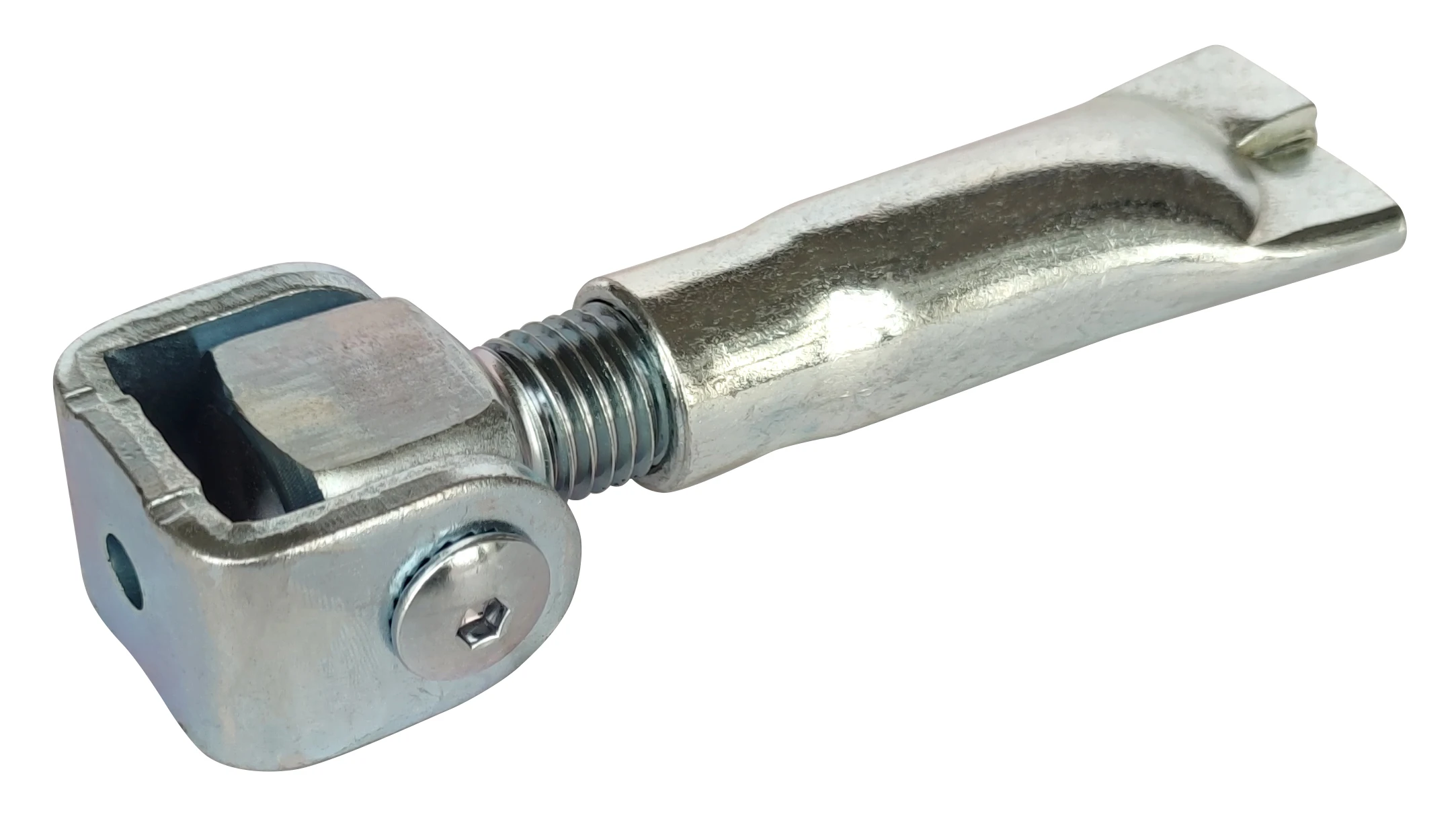 Quality Life Spring Loaded Gate Hinge Sliver Steel Adjustable Gate