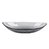 Gray boat shape without gold edge