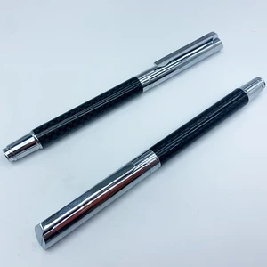 Hot Selling New Luxury Business Gift Carbon Fiber Metal Roller Pen with Custom Logo Office Supplies Promotion Metal Roller Pen