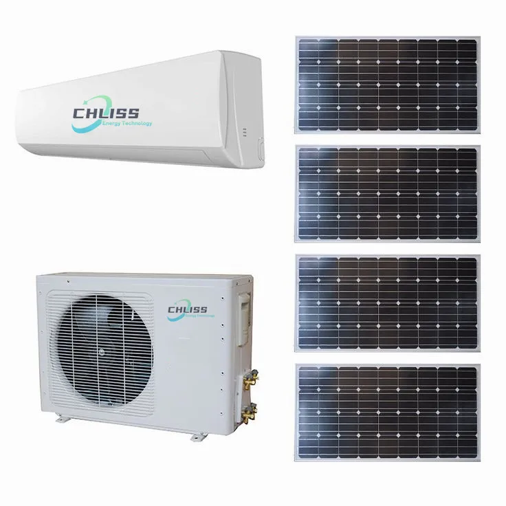 9000 12000 18000 24000 36000 BTU AC Solar Powered Air Conditioner DC off  Grid Solar air Conditioner Hybrid Mini Split for Home