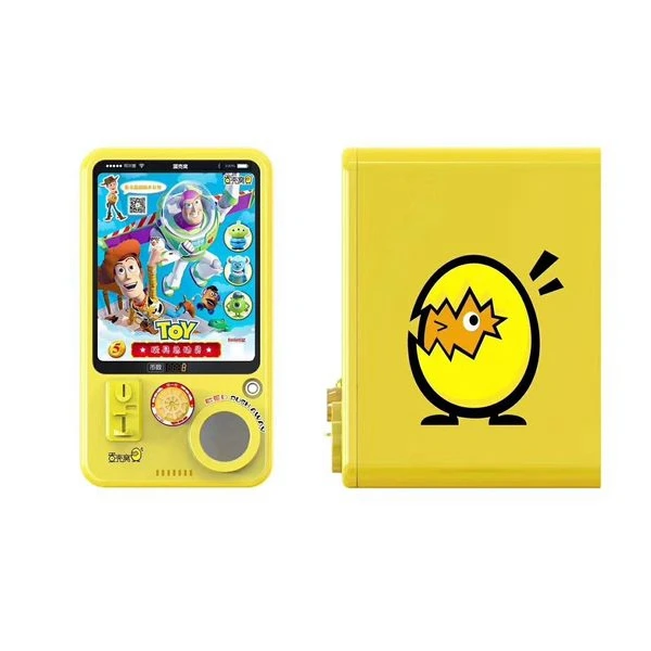 Высококачественный торговый автомат в виде капсул яиц для детей, развлекательный Игровой Автомат Gashapon с монетами для детей