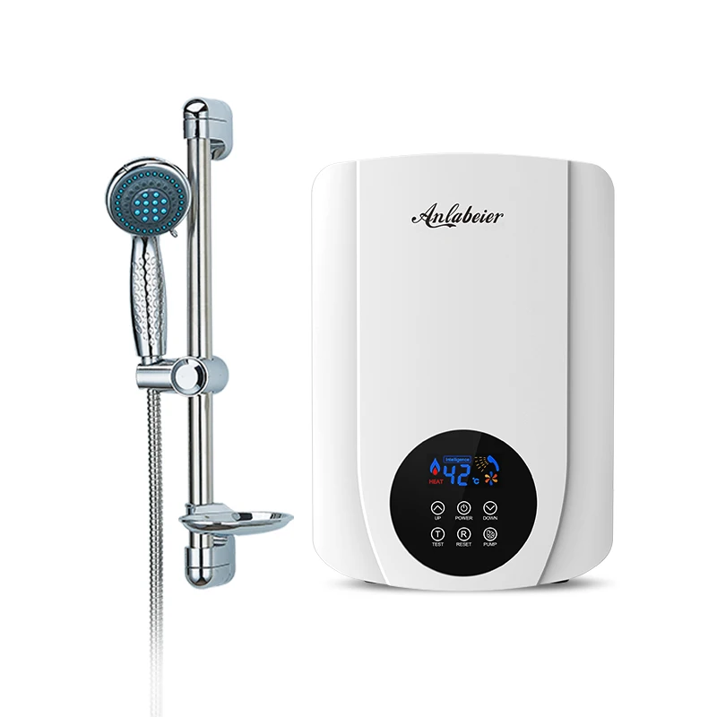 Source Bathroom 220v new digital shower hot electric water heater geyser  with pump on m.alibaba.com