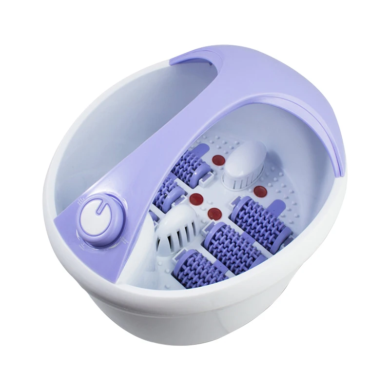 Multi Function Electronic Bath Heating Auto Roller Foot Spa Massager All Auto Foot Bath Health Care Automatic Motorized Foot Spa