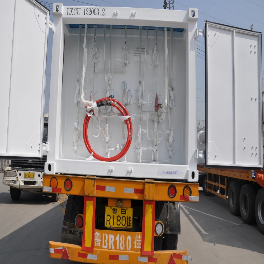 Криогенный прицеп криогенный резервуар для жидкости полуприцеп Cng трубка водородный цилиндр контейнер