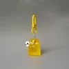Glow-in-the-dark transparent yellow ghost