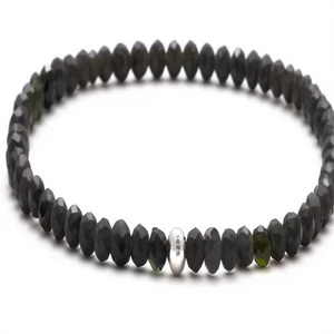 BERGERLIN China BL-20 Genuine Natural Stone Pearl Bracelet with 925 Sterling Silver Unisex Certificate Authenticity