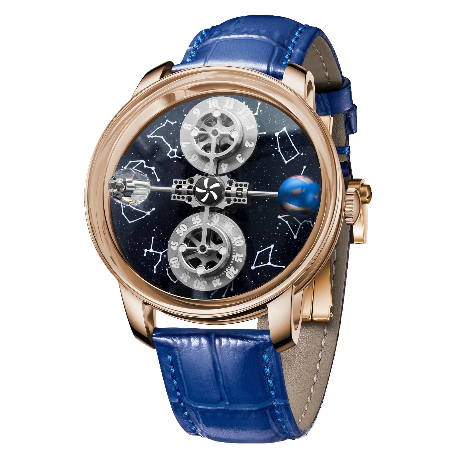 PINDU 6602 Men's Mechanical Watch - Miyota 8215, Sapphire
