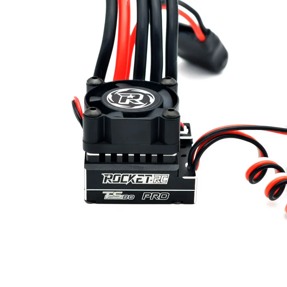 ROCKET-RC TS80 ESC(ブラシレスモーター用) Surpass USA | Rocket-RC TS80-PRO 80A Brushless Sensored ESC
