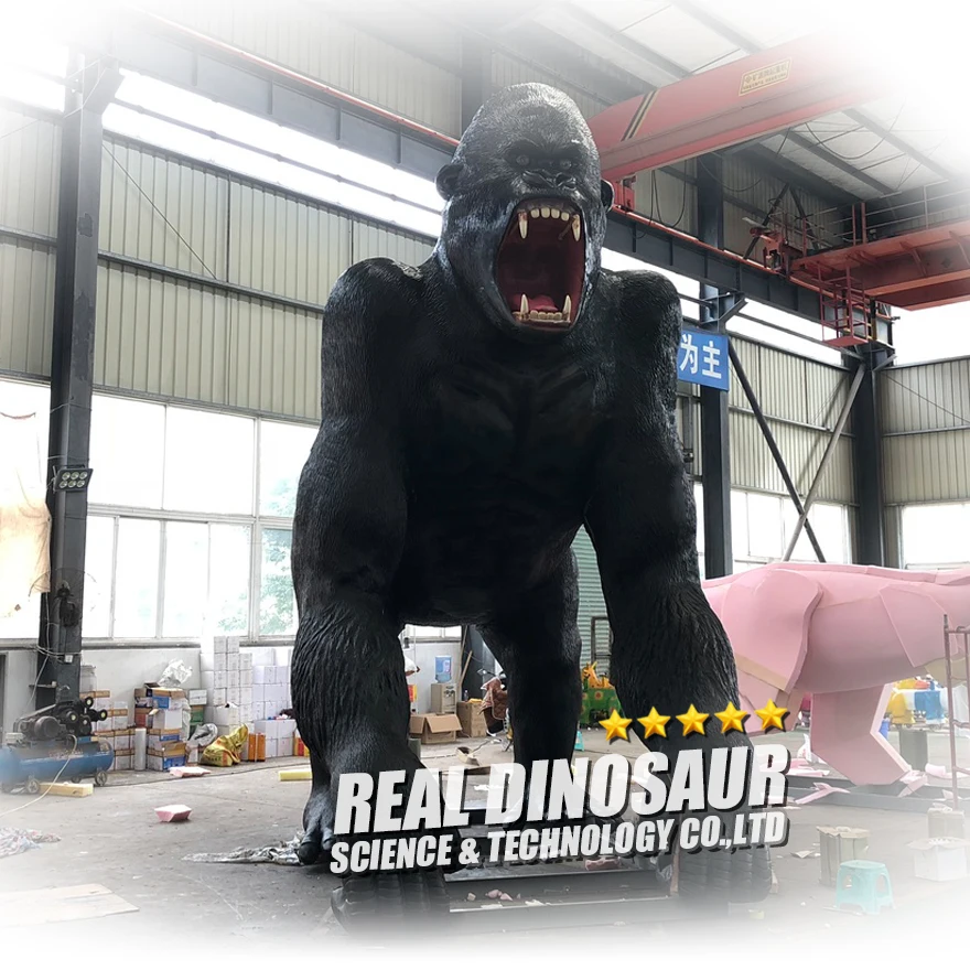 
 Тематический парк в натуральную величину роботизированное животное King Kong  