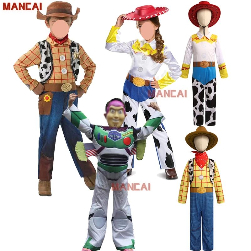 Halloween Toy Story Classic Girls Costume Cosplay Fun