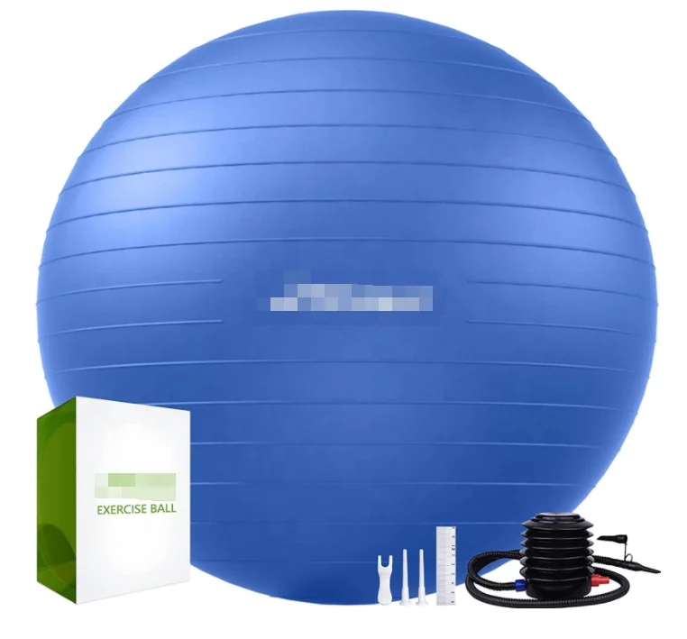 ONESTARSPORTS Custom Size Small Black Anti Burst Pvc Gym Ball Balance Half Exercise Fitness Inflatable Frosted Yoga Ball